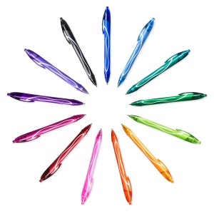 Stilou Gel BIC Gel-ocity Quick Dry, 0.3mm, 12 bucati, Negru - Img 5