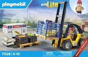 Stivuitor cu jucarii PLAYMOBIL MyLife, pentru copii de la 4 ani, set promo - Img 4