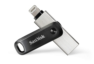 Stocare externa SanDisk iXpand Go 256 GB, USB 3.0, compatibil iPhone si iPad