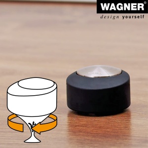 Stopper de usa WAGNER SCREW OR GLUE, metal, 50 mm, 30 mm, prindere cu surub sau adeziv - Img 5