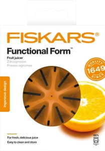 Storcator de citrice Fiskars Functional Form 1016125, 11.9 cm, albportocaliu, plastic - Img 6