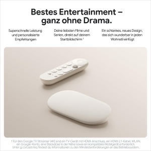 Streamer Google TV 4K, 32GB, cu telecomanda si cautare vocala - Img 2