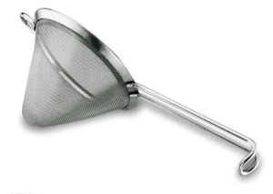 Strecuratoare conica din inox Lacor 62619, 18 cm, argintie