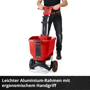 Streuwagen electric Einhell GE-SR 1822 Li-Solo, 22L, 18V, 6m latime - Img 9