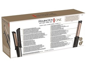 Styler 2in1 Remington ONE S6077, Glatteisen si Lockenstab, 150-230C, Display Digital - Img 15