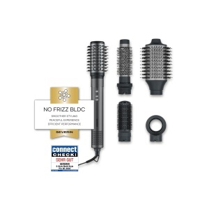 Styler cu aer cald Severin S-Style WL 0684, 1500W, 5-in-1, compact, antracit