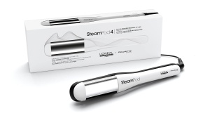 Styler profesional cu aburi LOreal Professionnel SteamPod 4, pentru toate tipurile de par, cu 3 piepteni inclusi