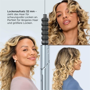 Styler si Haartrockner Shark FlexStyle Limited Edition Glacial Blue 6-in-1 - Img 4