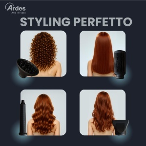 Styler si Uscator de Par ARDES ESTYLIA ARPHON03, 1500W, 110.000 RPM, 5-in-1 - Img 5