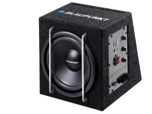Subwoofer Blaupunkt GTB 8200 A, negru, cu control ajustabil si functii automate