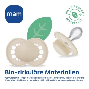 Sucea pentru bebelusi MAM Original Day Night, 16 luni, 4 bucati, SkinSoft silicon, FuchsMond - Img 8