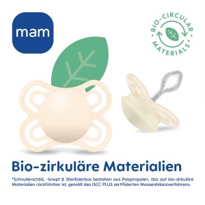 Sucea pentru bebelusi MAM Perfect Day Night, 0-6 luni, 4 bucati, SkinSoft Silicon - Img 8