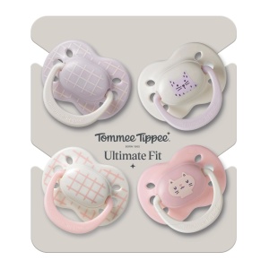 Sucea pentru bebelusi Tommee Tippee Ultimate Fit, 0-6 luni, 4 bucati, silicon BPA-free - Img 2