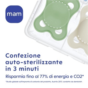 Sucitor pentru sugari MAM Original, 2 bucati, din silicon SkinSoft, 2-6 luni, roz - Img 6