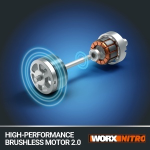 Suflanta cu acumulator WORX Nitro WG543E, 18V, motor fara perii, 209 kmh - Img 4