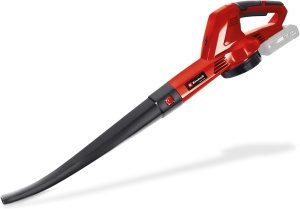 Suflanta de frunze cu acumulator Einhell GC-CL 18 Li E Solo Power X-Change (18 V, viteza aerului de 210 km/h, usoara si puternica, control al vitezei, prindere moale, fara baterie)