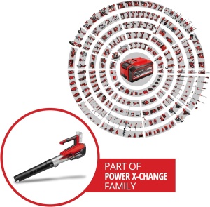 Suflanta de frunze Einhell GP-LB 18200 Li GK-Solo 18V 670 m3h Motor Brushless Fara acumulator - Img 2