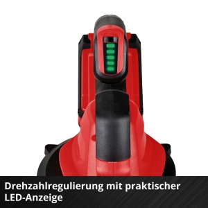 Suflanta universala Einhell GE-UB 18250 Li E 18V 250 kmh cu acumulator 40 Ah si incarcator - Img 7