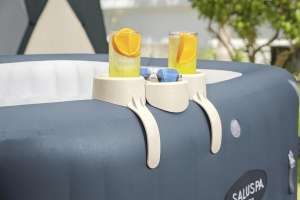 Suport Bauturi Bestway Lay-Z-SPA, 35 x 23.2 x 20.5 cm, 2 suporturi, 1 tavita - Img 6