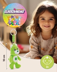Suport Chei NICI Glucksbarchi 10cm - Plus Verde, Cu Inel pentru Chei, Cadou Ideal - Img 2