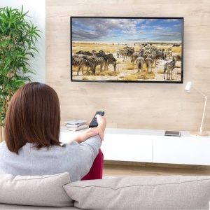 Suport de perete TV Hama, pliabil, extensibil (suport de perete TV 19-48 inch, VESA 75x75 pana la VESA 200x200, pana la 35 kg, 3 articulatii, cu dibluri Fischer si instructiuni de asamblare) negru - Img 2