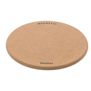 Suport din pluta Metaltex cu magnet, 20 cm, culoare bej - Img 1
