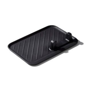 Suport din silicon pentru ustensile grill OXO Good Grips, rezistent la caldura, negru - Img 8