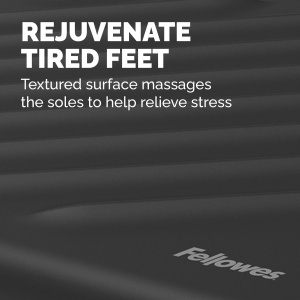Suport ergonomic pentru picioare Fellowes Breyta, ajustabil, 100 reciclabile, negru - Img 7