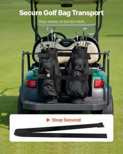 Suport golftasche VEVOR 1370x195x605 mm compatibil cu 22 locuri fara perforare - Img 5