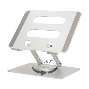 Suport Laptop NEDIS 360 Rotativ, Design Pliabil, Constructie Din Otel - Img 5