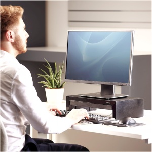 Suport Monitor Ergonomic Fellowes, inaltime ajustabila 11-15 cm, pentru monitoare de pana la 18 kg - Img 4