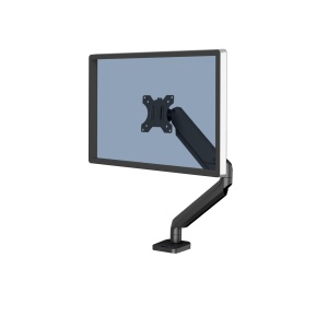 Suport Monitor Fellowes Platinum Series pentru 1 Ecran de 32 Inch, Negru, cu USB