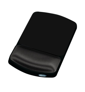 Suport pentru incheietura mainii reglabil pe inaltime Fellowes cu mouse pad din grafit