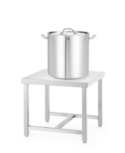 Suport pentru Oale HENDI, Inox, Dimensiuni 550x550x450mm, Picioare Reglabile - Img 2