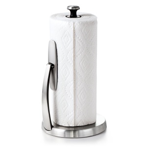 Suport pentru prosoape de hartie OXO Good Grips SimplyTear din otel inoxidabil - Img 10