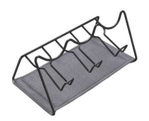 Suport pentru Sticle Metaltex Sodatex 3, Negru, cu Capacitate pentru 3 Sticle