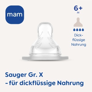 Suport pentru Supt MAM, Set 4x, pentru 6 luni, Silikon SkinSoft - Img 8