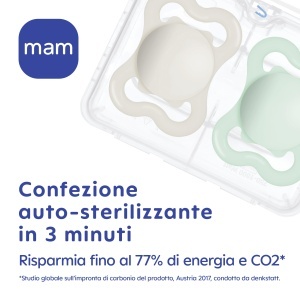 Suport pentru suzeta MAM Air 2-6 luni, set 2 buc, culoare naturbeige - Img 6