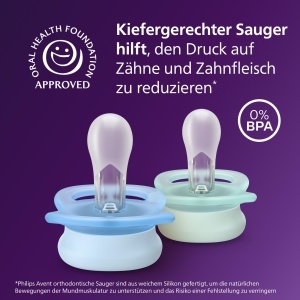 Suport pentru suzeta Philips Avent ultra start, 2 buc, pentru nou-nascuti, BPA-free - Img 3