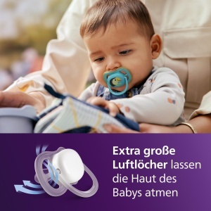 Suport pentru suzete Philips Avent ultra air SCF08727, 4 buc, BPA-free, cu lumina nocturna - Img 2