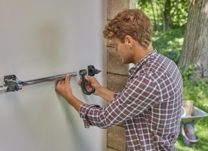 Suport pentru unelte Gardena Geratehalter Plus, 78 cm, capacitate 60 kg, extensibil - Img 8