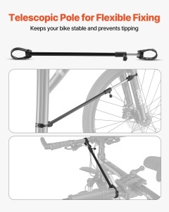 Suport reparatii biciclete VEVOR HS-QX-006LV 3856 kg pliabil inaltime ajustabila - Img 5