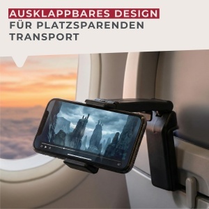 Suport Smartphone Fackelmann Compact, pentru 4,7-6,9 inch, din plastic robust - Img 4