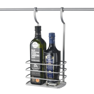 Suport sticle Metaltex City Line 350716141 20x12x38 cm finisaj anti-rugina