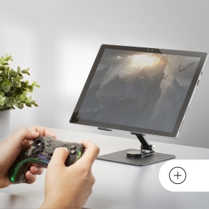Suport Tableta Mars Gaming MA-RST, 2in1, Rotire 360, Negru - Img 6