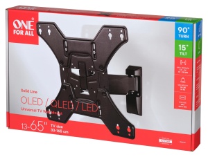 Suport TV One For All WM4441 - Schwenkbar 90, Neigabil, 13-65 Zoll - Img 4