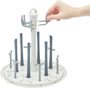 Suport uscare Babymoov Compact pentru biberoane si accesorii modular spatiere ajustabila - Img 5