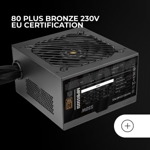 Sursa de alimentare ATX Mars Gaming MPB550SI, 550W, 80Plus Bronze, Negru - Img 5