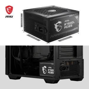 Sursa de alimentare MSI MAG A750GL, 750W, 80 Plus Gold, ATX 3.0 - Img 6
