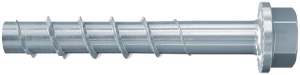 Surub de beton fischer UltraCut FBS II 8x55, 50 bucati, zincat, pentru interior - Img 3